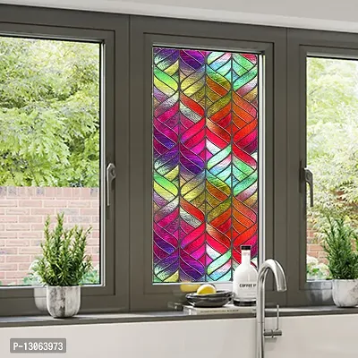 Classic Self Adhesive Window Wallpaper Big Size Wall stickers (200x60)Cm  (D-Trans Colour)-thumb4