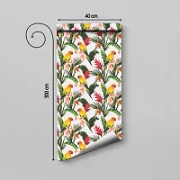 Self Adhesive Wall Stickers for Home Decoration Extra Large Size  300x40 Cm Wallpaper for Walls  ParrotOnTree  Wall stickers for Bedroom  Bathroom  Kitchen  Living Room  Pack of  1-thumb1