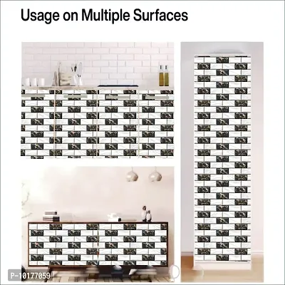 Self Adhesive Wall Stickers for Home Decoration Extra Large Size 300x40Cm Wallpaper for Walls EentMarble Wall stickers for Bedroom  Bathroom  Kitchen  Living Room Pack of -1-thumb5