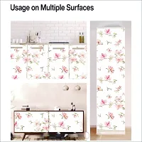 Self Adhesive Wall Stickers for Home Decoration Extra Large Size  300x40 Cm Wallpaper for Walls  OrchidFlower  Wall stickers for Bedroom  Bathroom  Kitchen  Living Room  Pack of  1-thumb4