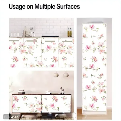 Self Adhesive Wall Stickers for Home Decoration Extra Large Size  300x40 Cm Wallpaper for Walls  OrchidFlower  Wall stickers for Bedroom  Bathroom  Kitchen  Living Room  Pack of  1-thumb5