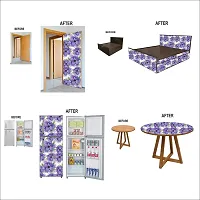 Classic Self Adhesive Wall Stickers For Kitchen Big Size (200x40)Cm  (JaamuniFlower) Wallpaper for Walls Of Kitchen | Bedroom | Living Room Pack Of - 1-thumb4