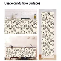 Self Adhesive Wall Stickers for Home Decoration Extra Large Size  300x40 Cm Wallpaper for Walls  PeachLeaf  Wall stickers for Bedroom  Bathroom  Kitchen  Living Room  Pack of  1-thumb4