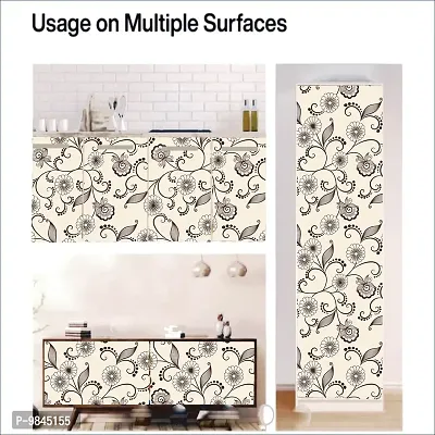 Self Adhesive Wall Stickers for Home Decoration Extra Large Size  300x40 Cm Wallpaper for Walls  PeachLeaf  Wall stickers for Bedroom  Bathroom  Kitchen  Living Room  Pack of  1-thumb5