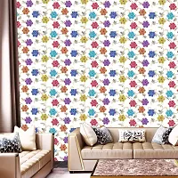 Self Adhesive Wall Stickers for Home Decoration Extra Large Size  300x40 Cm Wallpaper for Walls  PachrangaFlower  Wall stickers for Bedroom  Bathroom  Kitchen  Living Room  Pack of  1-thumb2