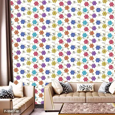 Self Adhesive Wall Stickers for Home Decoration Extra Large Size  300x40 Cm Wallpaper for Walls  PachrangaFlower  Wall stickers for Bedroom  Bathroom  Kitchen  Living Room  Pack of  1-thumb3