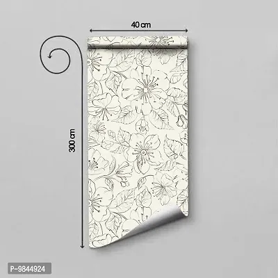 Self Adhesive Wall Stickers for Home Decoration Extra Large Size  300x40 Cm Wallpaper for Walls  BlastFlower  Wall stickers for Bedroom  Bathroom  Kitchen  Living Room  Pack of  1-thumb2