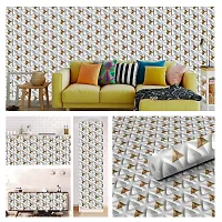 Self Adhesive Wall Stickers for Home Decoration Extra Large Size 300x40Cm Wallpaper for Walls WhiteNachos Wall stickers for Bedroom  Bathroom  Kitchen  Living Room Pack of -1-thumb2