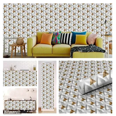 Self Adhesive Wall Stickers for Home Decoration Extra Large Size 300x40Cm Wallpaper for Walls WhiteNachos Wall stickers for Bedroom  Bathroom  Kitchen  Living Room Pack of -1-thumb3