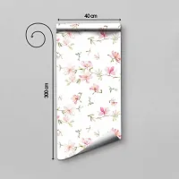 Self Adhesive Wall Stickers for Home Decoration Extra Large Size  300x40 Cm Wallpaper for Walls  OrchidFlower  Wall stickers for Bedroom  Bathroom  Kitchen  Living Room  Pack of  1-thumb1