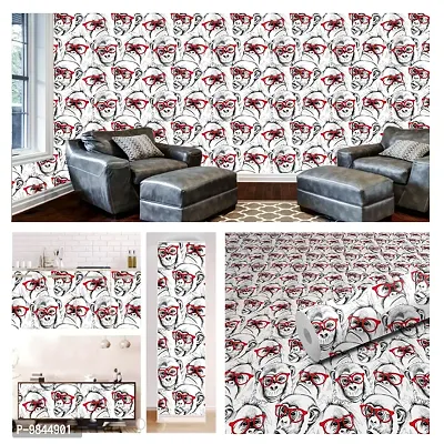 Self Adhesive Wall Stickers for Home Decoration Extra Large Size  300x40 Cm Wallpaper for Walls  BadMonkey  Wall stickers for Bedroom  Bathroom  Kitchen  Living Room  Pack of  1