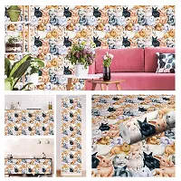 Self Adhesive Wall Stickers for Home Decoration Extra Large Size 300x40Cm Wallpaper for Walls Bunny Wall stickers for Bedroom  Bathroom  Kitchen  Living Room Pack of -1-thumb2