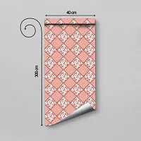 Self Adhesive Wall Stickers for Home Decoration Extra Large Size  300x40 Cm Wallpaper for Walls  RoseTexture  Wall stickers for Bedroom  Bathroom  Kitchen  Living Room  Pack of  1-thumb1