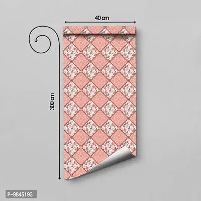 Self Adhesive Wall Stickers for Home Decoration Extra Large Size  300x40 Cm Wallpaper for Walls  RoseTexture  Wall stickers for Bedroom  Bathroom  Kitchen  Living Room  Pack of  1-thumb2
