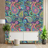 Self Adhesive Wall Stickers for Home Decoration Extra Large Size 300x40Cm Wallpaper for Walls MultiDesign Wall stickers for Bedroom  Bathroom  Kitchen  Living Room Pack of -1-thumb1