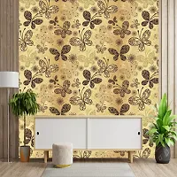 Self Adhesive Wall Stickers for Home Decoration Extra Large Size  300x40 Cm Wallpaper for Walls  GoldenButterfly  Wall stickers for Bedroom  Bathroom  Kitchen  Living Room  Pack of  1-thumb3