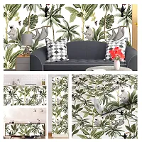 Self Adhesive Wall Stickers for Home Decoration Extra Large Size 300x40Cm Wallpaper for Walls JungleMonkey Wall stickers for Bedroom  Bathroom  Kitchen  Living Room Pack of -1-thumb2