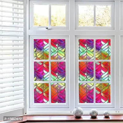 Classic Self Adhesive Window Wallpaper Big Size Wall stickers (200x60)Cm  (C-Trans Colour)-thumb0