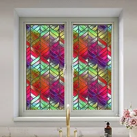 Classic Self Adhesive Window Wallpaper Big Size Wall stickers (200x60)Cm  (B-Trans Colour)-thumb2