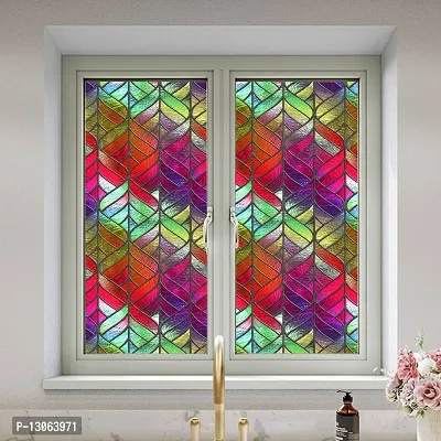 Classic Self Adhesive Window Wallpaper Big Size Wall stickers (200x60)Cm  (B-Trans Colour)-thumb3