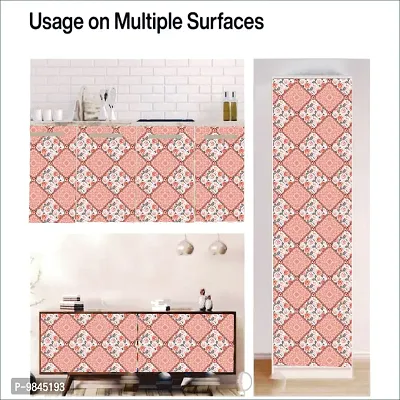 Self Adhesive Wall Stickers for Home Decoration Extra Large Size  300x40 Cm Wallpaper for Walls  RoseTexture  Wall stickers for Bedroom  Bathroom  Kitchen  Living Room  Pack of  1-thumb5