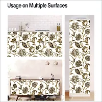 Self Adhesive Wall Stickers for Home Decoration Extra Large Size 300x40Cm Wallpaper for Walls BrownBail Wall stickers for Bedroom  Bathroom  Kitchen  Living Room Pack of -1-thumb4