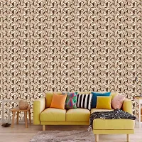 Self Adhesive Wall Stickers for Home Decoration Extra Large Size 300x40Cm Wallpaper for Walls GoldenFan Wall stickers for Bedroom  Bathroom  Kitchen  Living Room Pack of -1-thumb3