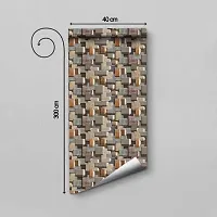 Self Adhesive Wall Stickers for Home Decoration Extra Large Size  300x40 Cm Wallpaper for Walls  DesignerMarble  Wall stickers for Bedroom  Bathroom  Kitchen  Living Room  Pack of  1-thumb1