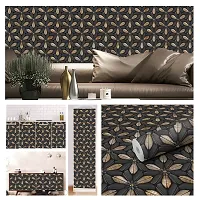 Self Adhesive Wall Stickers for Home Decoration Extra Large Size 300x40Cm Wallpaper for Walls CoffeeBeansFlower Wall stickers for Bedroom  Bathroom  Kitchen  Living Room Pack of -1-thumb2