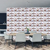 Self Adhesive Wall Stickers for Home Decoration Extra Large Size 300x40Cm Wallpaper for Walls MughalTea Wall stickers for Bedroom  Bathroom  Kitchen  Living Room Pack of -1-thumb1