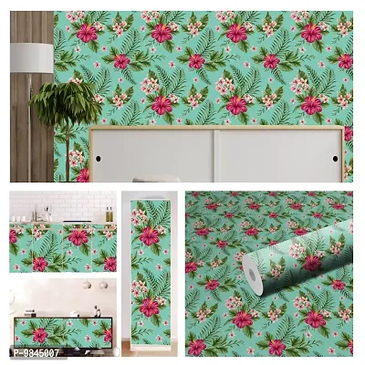 Self Adhesive Wall Stickers for Home Decoration Extra Large Size  300x40 Cm Wallpaper for Walls  GardenFlower  Wall stickers for Bedroom  Bathroom  Kitchen  Living Room  Pack of  1