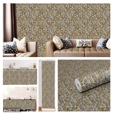 Self Adhesive Wall Stickers for Home Decoration Extra Large Size 300x40Cm Wallpaper for Walls SilverJangla Wall stickers for Bedroom  Bathroom  Kitchen  Living Room Pack of -1-thumb3