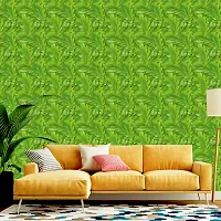 Self Adhesive Wall Stickers for Home Decoration Extra Large Size 300x40Cm Wallpaper for Walls GreenPatti Wall stickers for Bedroom  Bathroom  Kitchen  Living Room Pack of -1-thumb3