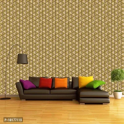 Self Adhesive Wall Stickers for Home Decoration Extra Large Size 300x40Cm Wallpaper for Walls GoldenTikona Wall stickers for Bedroom  Bathroom  Kitchen  Living Room Pack of -1-thumb2