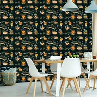 Self Adhesive Wall Stickers for Home Decoration Extra Large Size  300x40 Cm Wallpaper for Walls  ChineseFood  Wall stickers for Bedroom  Bathroom  Kitchen  Living Room  Pack of  1-thumb3