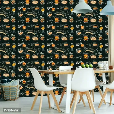 Self Adhesive Wall Stickers for Home Decoration Extra Large Size  300x40 Cm Wallpaper for Walls  ChineseFood  Wall stickers for Bedroom  Bathroom  Kitchen  Living Room  Pack of  1-thumb4