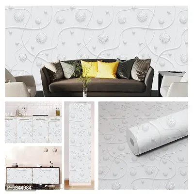 Self Adhesive Wall Stickers for Home Decoration Extra Large Size  300x40 Cm Wallpaper for Walls  DhatooraFlower  Wall stickers for Bedroom  Bathroom  Kitchen  Living Room  Pack of  1