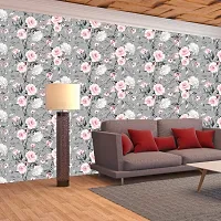 Classic Self Adhesive Wall Stickers For Kitchen Big Size (200x40)Cm  (GreyRose) Wallpaper for Walls Of Kitchen | Bedroom | Living Room Pack Of - 1-thumb2