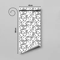 Wall Sticker and Wallpaper | Self Adhesive Wall Stickers (3D Box) Extra Large (300x40cm) For Bedroom | Livingroom | Kitchen | Hall | KidsRoom Etc.-thumb1