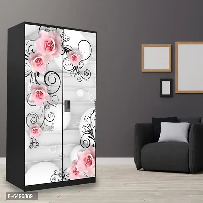 Adhesive Almira And Door Sticker Wall Sticker And Wallpaper Extra Large 39X84 Inch For Wardrobe Almira Bedroom Livingroom Kitchen Hall Kids Room Etc