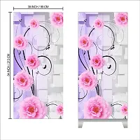 WALLDADDY - Self Adhesive Almira and Door Sticker | Wall Sticker and Wallpaper | Extra Large (39x84 Inch) For Wardrobe | Almira | Bedroom | Livingroom | Kitchen | Hall | KidsRoom Etc.-thumb1