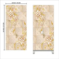 WALLDADDY - Self Adhesive Almira and Door Sticker | Wall Sticker and Wallpaper | Extra Large (39x84 Inch) For Wardrobe | Almira | Bedroom | Livingroom | Kitchen | Hall | KidsRoom Etc.-thumb1