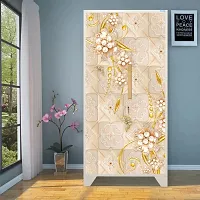 WALLDADDY - Self Adhesive Almira and Door Sticker | Wall Sticker and Wallpaper | Extra Large (39x84 Inch) For Wardrobe | Almira | Bedroom | Livingroom | Kitchen | Hall | KidsRoom Etc.-thumb2