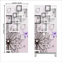 WALLDADDY - Self Adhesive Almira and Door Sticker | Wall Sticker and Wallpaper | Extra Large (39x84 Inch) For Wardrobe | Almira | Bedroom | Livingroom | Kitchen | Hall | KidsRoom Etc.-thumb1