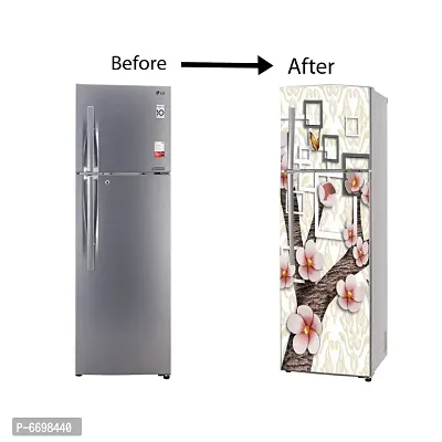 WallDaddy Self Adhesive Fridge Sticker | Decorative Wallpaper and Wall Sticker Extra Large (160x60)CM Fridge Sticker For Home and Kitchen Decorati-thumb5