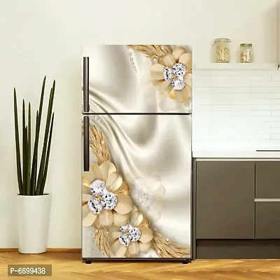 WallDaddy Self Adhesive Fridge Sticker | Decorative Wallpaper and Wall Sticker Extra Large (160x60)CM Fridge Sticker For Home and Kitchen Decorati