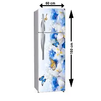 WallDaddy Self Adhesive Fridge Sticker | Decorative Wallpaper and Wall Sticker Extra Large (160x60)CM Fridge Sticker For Home and Kitchen Decorati-thumb1