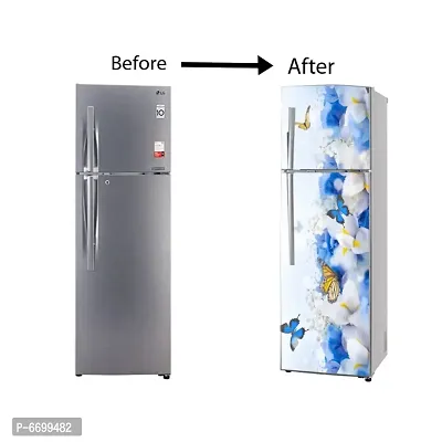 WallDaddy Self Adhesive Fridge Sticker | Decorative Wallpaper and Wall Sticker Extra Large (160x60)CM Fridge Sticker For Home and Kitchen Decorati-thumb5