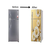 WallDaddy Self Adhesive Fridge Sticker | Decorative Wallpaper and Wall Sticker Extra Large (160x60)CM Fridge Sticker For Home and Kitchen Decorati-thumb4