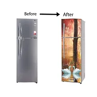 WallDaddy Self Adhesive Fridge Sticker | Decorative Wallpaper and Wall Sticker Extra Large (160x60)CM Fridge Sticker For Home and Kitchen Decorati-thumb4